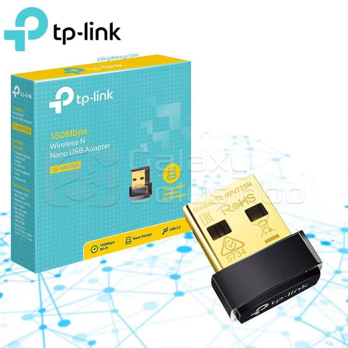 Gambar TP-LINK 150Mbps Wireless N Nano USB Adapter TL-WN725N dari GASOL DINOYO MALANG Kota Malang Tokopedia