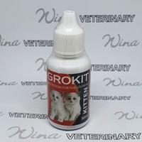 Gambar GROKIT 30 ml - Mempercepat Pertumbuhan Anak Kucing dari Wina Pet and Poultry Kota Semarang 1 Tokopedia