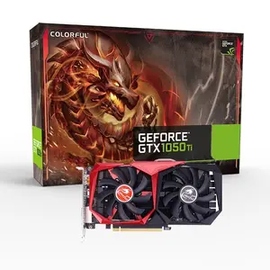 VGA GPU COLORFUL NVIDIA GEFORCE GTX 1050ti GTX1050 1050 ti 4GB DDR5