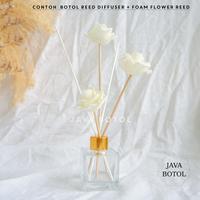 Gambar Botol Reed Diffuser Kotak CLEAR - 50 ml - Hitam dari Java Botol Kota Surabaya 4 Tokopedia