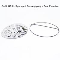 Gambar Refill GRILL Sparepart Pemanggang + Besi Pemutar dari METROPOINT Kota Surabaya 4 Tokopedia