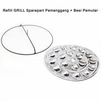Gambar Refill GRILL Sparepart Pemanggang + Besi Pemutar dari METROPOINT Kota Surabaya 3 Tokopedia