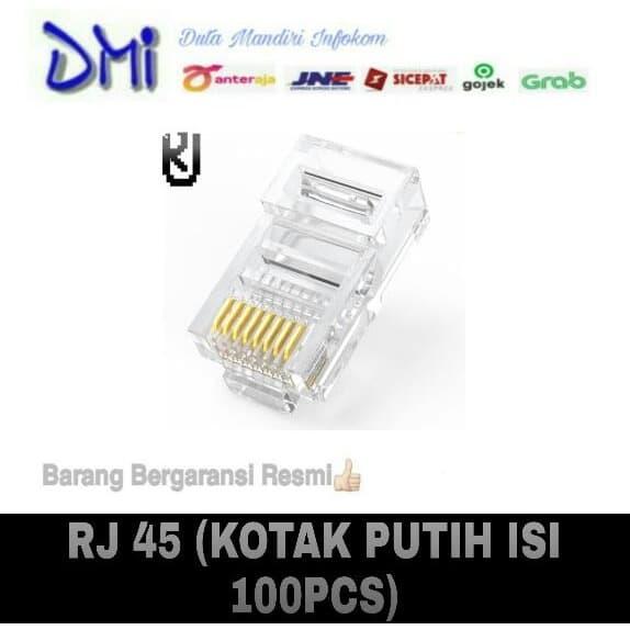 Jual Konektor Rj45 Lan / Rj 45 Satu Kotak Isi 100Pcs - Jakarta Pusat ...