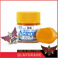 Gambar MR ACRYSION - ORANGE YELLOW (N24) - CAT ACRYLIC Gunpla gundam dari Wahkhilaf Kota Surabaya 1 Tokopedia