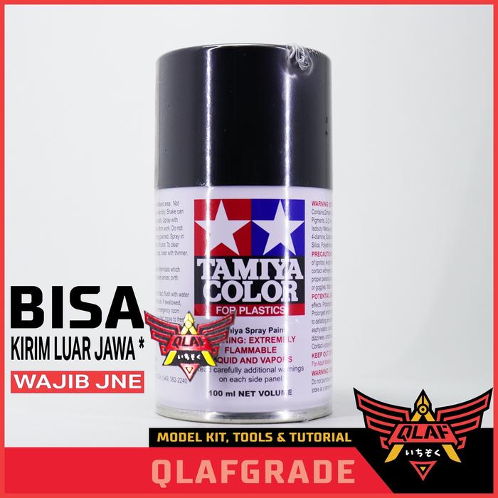 Gambar TAMIYA SEMI GLOSS BLACK TS-29 cat Gundam model kit spray can airbrush dari Wahkhilaf Kota Surabaya Tokopedia