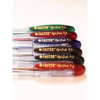 Gambar Ballpoint/ Pulpen Faster F3, 0.5mm- Black &Blue - Hitam dari Faster Indonesia_NEW Kota Tangerang Selatan 2 Tokopedia