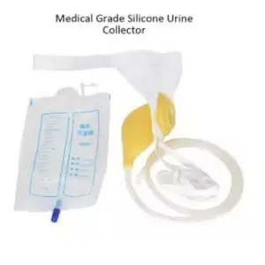 alat bantu kencing Silikon Pengumpul Air Seni Pria Dewasa