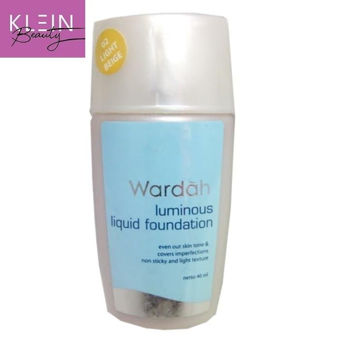 Gambar Wardah Luminous Liquid Foundation 40ml dari fancyshop.id Kota Bandung Tokopedia
