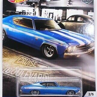 Gambar Hot Wheels Hotwheels Cruise Boulevard 69 Chevelle SS 396 dari Hippoeatgrass Kota Administrasi Jakarta Barat Tokopedia