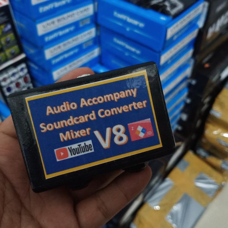 CONVERTER GITAR UNTUK SOUNDCARD Mixer V8 V8 Plus 2