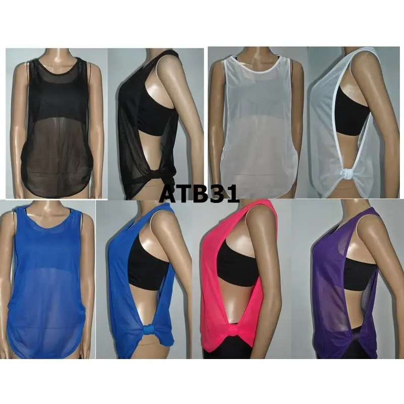 Outer Baju Senam bahan Jala kode ATB 66 ( tidak termasuk bra)