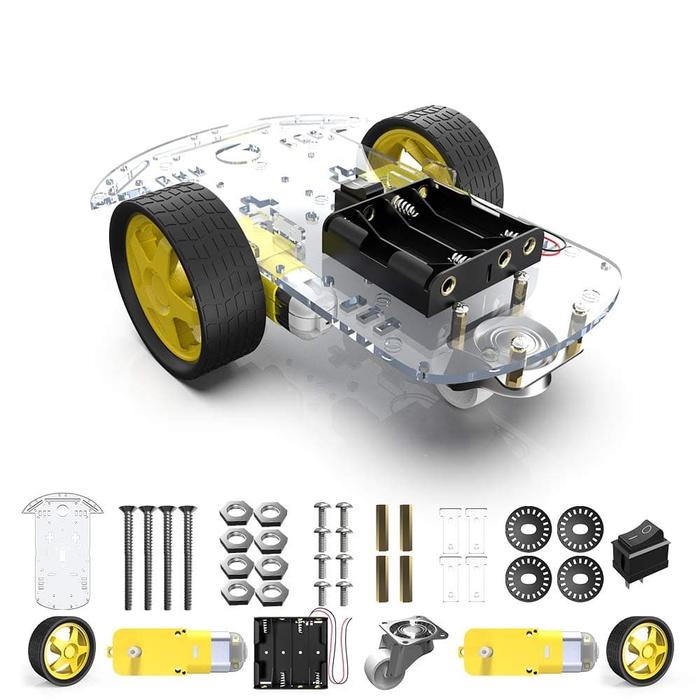 Jual 2WD Smart Car Chasis Kit DIY Arduino Robot - Kab. Banyumas ...