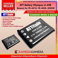 Gambar ATT Battery Olympus LI-42B Baterai Batere for FE-4010, FE-4030, 850SW dari KameraKamera Kota Administrasi Jakarta Pusat 1 Tokopedia