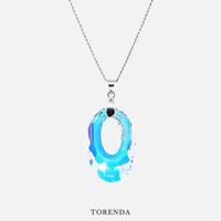 Gambar Torenda Kalung Wanita Liontin Helios Pendant Swarovski - AB (Pelangi) dari Torenda Kota Administrasi Jakarta Pusat 2 Tokopedia