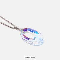 Gambar Torenda Kalung Wanita Liontin Helios Pendant Swarovski - AB (Pelangi) dari Torenda Kota Administrasi Jakarta Pusat 3 Tokopedia