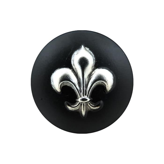 Gambar Torenda kancing Jas Big Convex Black Spear Carving (22mm)/Pcs dari Torenda Kota Administrasi Jakarta Pusat Tokopedia