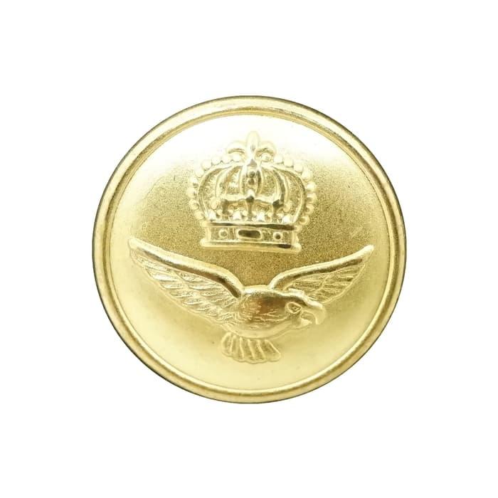 Gambar Torenda kancing Jas Warna Gold Ukiran Eagle King size Big 22mm / Pcs dari Torenda Kota Administrasi Jakarta Pusat Tokopedia