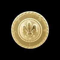 Gambar Torenda kancing Jas Small Motive clasic circle Gold (15x15mm) / Pcs - 15mm dari Torenda Kota Administrasi Jakarta Pusat 1 Tokopedia