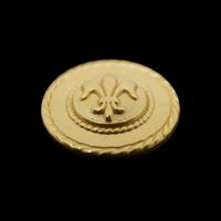 Gambar Torenda kancing Jas Small Motive clasic circle Gold (15x15mm) / Pcs - 15mm dari Torenda Kota Administrasi Jakarta Pusat 4 Tokopedia