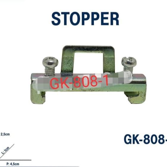 STOPPER TERMINAL BLOCK BESI GK-808-1 - Shop | Tokopedia