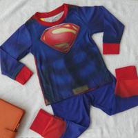 Gambar JW118 #H Superman (baju setelan anak superhero import) dari Cherish Shopp Kota Surabaya 2 Tokopedia