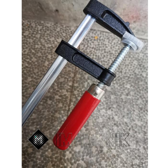 Gambar Clamp F Mini Size 50 x 250 mm - Penjepit Model F Standard Quality dari imteknik_NEW Kota Administrasi Jakarta Timur Tokopedia
