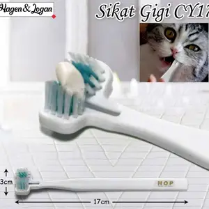 Sikat Gigi Kucing Sikat pembersih gigi hewan 1pcs kode CY17