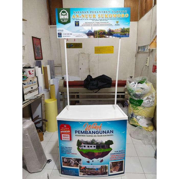 Promo EVENT DESK / BOOTH PORTABLE PVC plus printing - Jakarta Utara ...