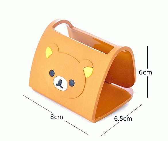 Gambar Dudukan iPhone Motif Beruang Rilakkuma (Bisa Dilipat) dari Dunia Jasmine Kota Surabaya Tokopedia
