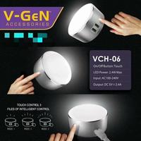 Gambar charger + lampu Vgen original VCH 06 dari Raja Harddisk Kota Administrasi Jakarta Pusat 3 Tokopedia