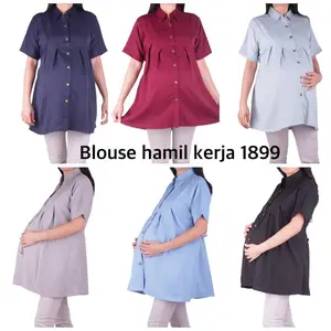 Blouse hamil kerja keren KBH 1899 baju hamil