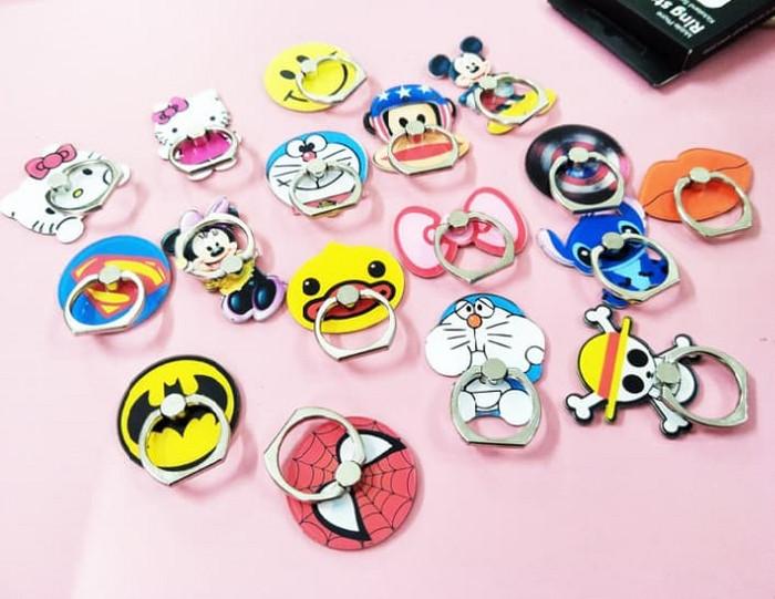 Gambar Pegangan Smartphone iRing Aneka Motif Kartun dari Ramayana Grosir Surabaya Kota Surabaya Tokopedia