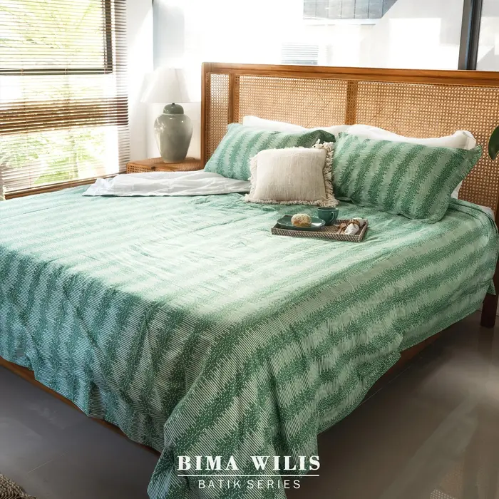 Gambar Paket Seprei Katun Jepang Batik (BIMA WILIS) Bedding Set + Bedcover - Single Size dari Sleep Project Kota Administrasi Jakarta Barat 4 Tokopedia