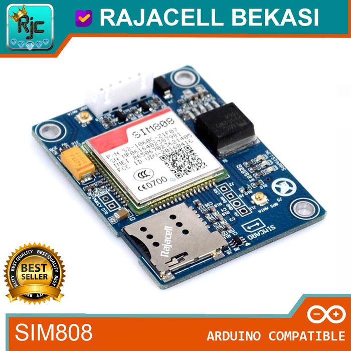 Jual SIM808 Mini GSM GPS Call SMS Bluetooth Module Arduino0 Raspberry ...
