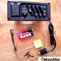 Gambar Preamp equalizer gitar akustik EQ 7545 R dari TELAGA MAS MUSIC Kab. Ponorogo 1 Tokopedia