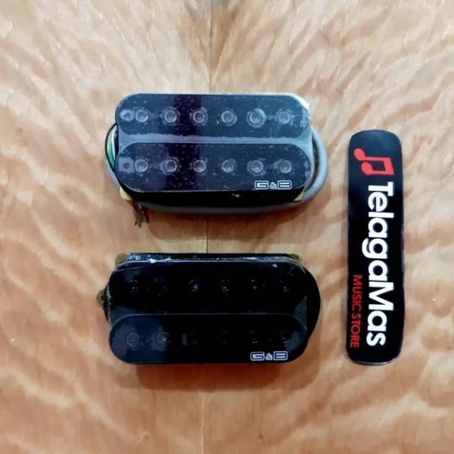 Gambar pickup gitar G&B humbucker model black original dari TELAGA MAS MUSIC Kab. Ponorogo Tokopedia