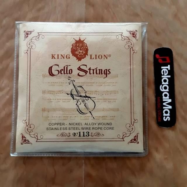 Gambar senar cello king lion original dari TELAGA MAS MUSIC Kab. Ponorogo Tokopedia
