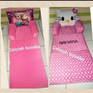 sofa anak / sofa lipat / sofa lipat printing / tiga tahap