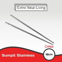 Gambar CYPRUZ Sumpit Stainless 22 CM 1 Pasang Sumpit Makan EVL-AD-1451 dari Extra Value Living Kota Administrasi Jakarta Barat 1 Tokopedia