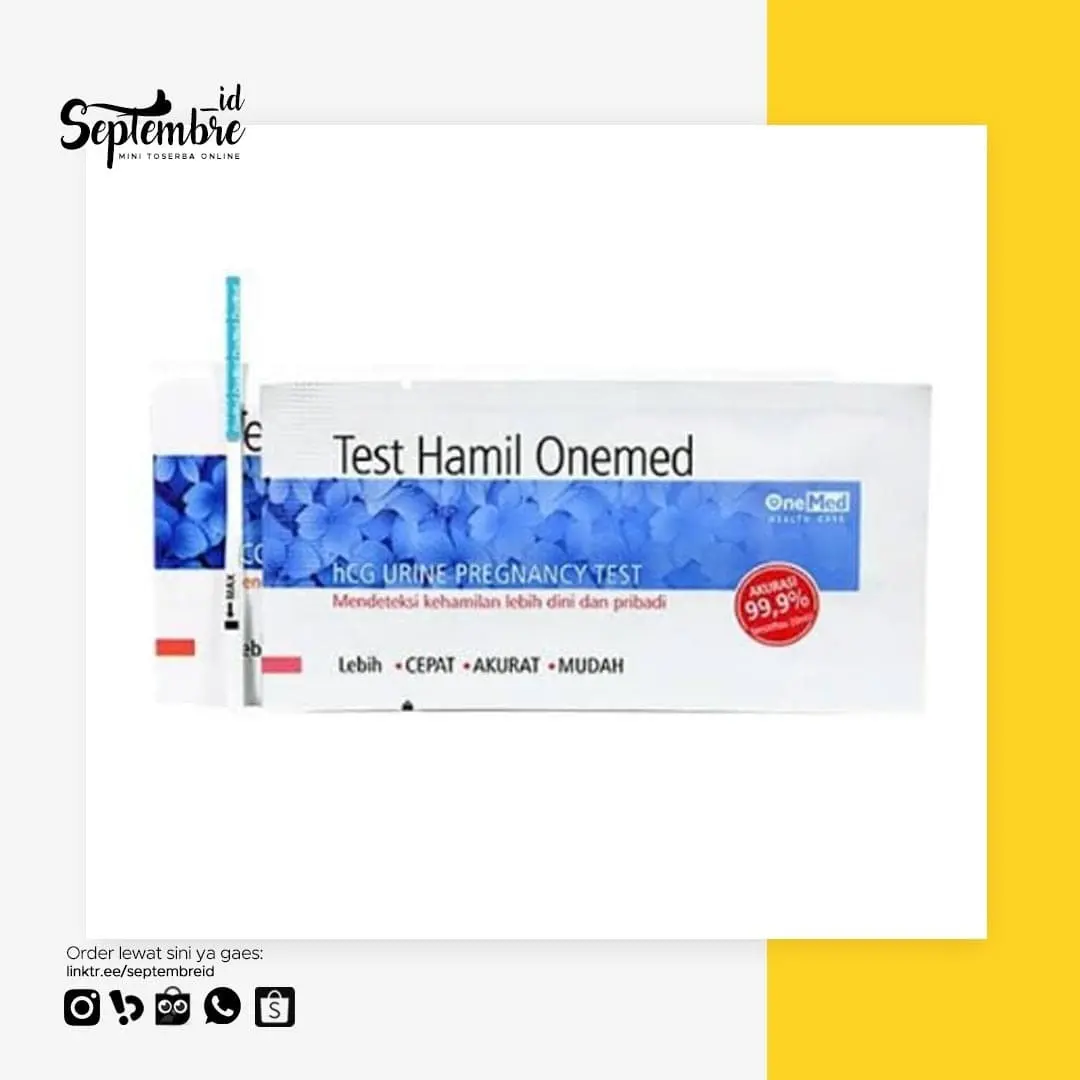Test Pack | Test Hamil Onemed | Alat Uji Kehamilan | Tespek