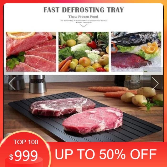 Gambar Alas Pencair Daging Seafood Beku cepat Cair/ defrost express Papan dari Marvest Olshop Kota Tangerang Selatan Tokopedia