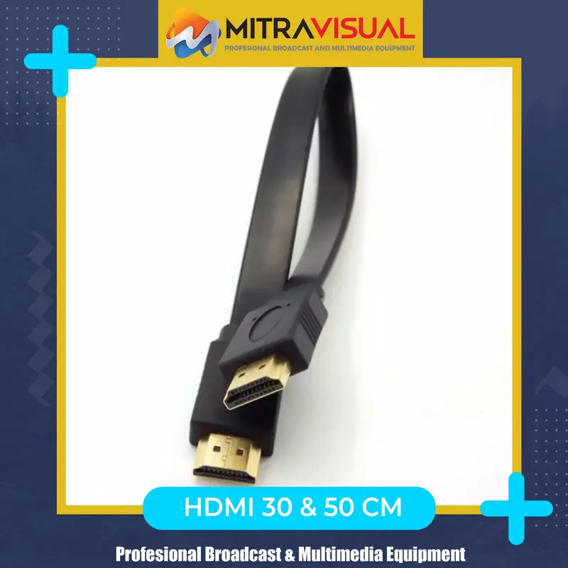 Kabel HDMI Flat 50cm / 30cm 0