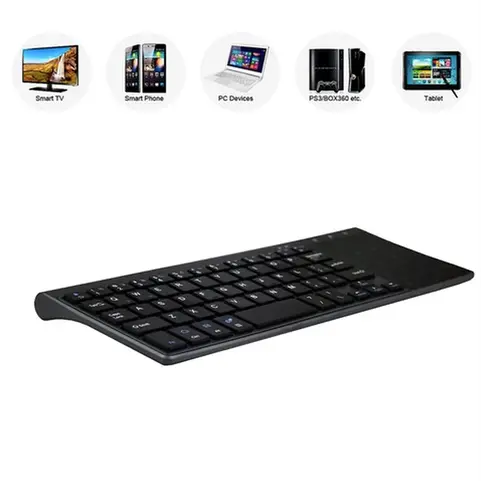 Wireless Keyboard dengan Numeric dan Trackpad 3 in 1 Elegan bisa iMac