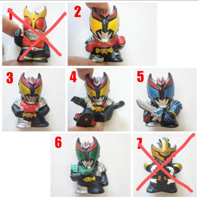 Gambar Finger Doll Kamen Rider Kuuga Kiva Ixa Action Figure dari Heroes Figure Jogja Kab. Magelang Tokopedia