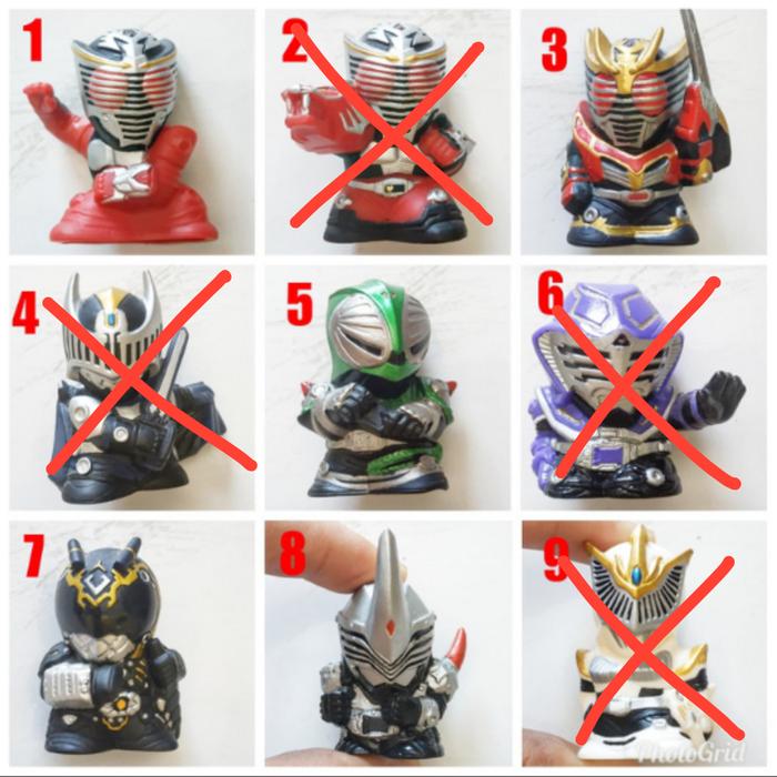 Gambar Finger Doll Kamen Rider Ryuki Knight Orga Femme Ouja Action Figure dari Heroes Figure Jogja Kab. Magelang Tokopedia