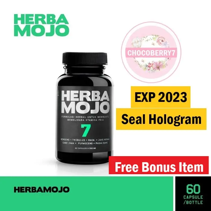 Gambar Herbana Herbamojo 60 Kapsul Obat Stamina Pria Alami Herba Mojo dari OJ Home Kota Tangerang 5 Tokopedia