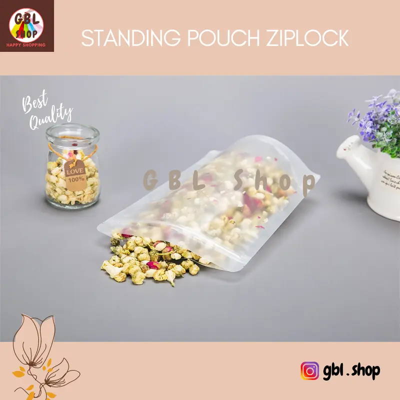 Standing Pouch Doff 10x15 Kilp Plastik Ziplock 2