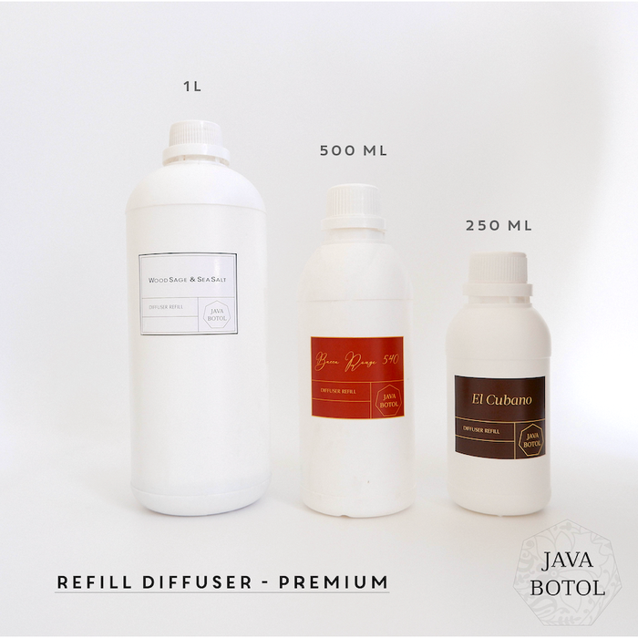 Gambar Refill Reed Diffuser - 1000 ml - Premium dari Java Botol Kota Surabaya Tokopedia