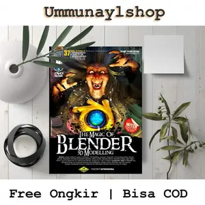TERMURAH ORIGINAL Buku The magic Of Blender 3D Modelling