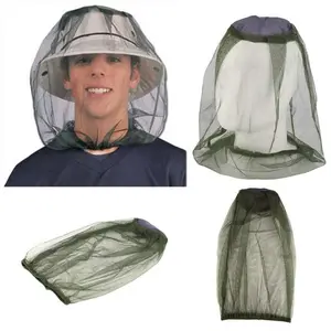 Topi Jaring Pelindung Kepala ancing Berkebun Anti Nyamuk mosquito hat